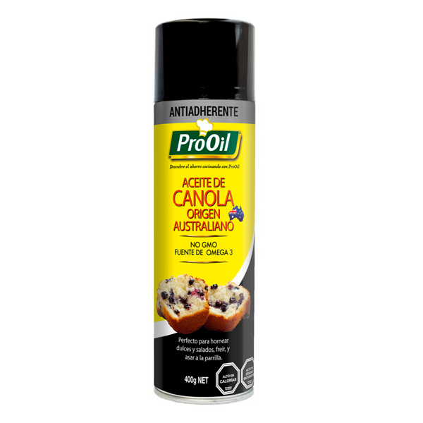 Aceite de Canola en spray (400g) ProOil - Mermoz